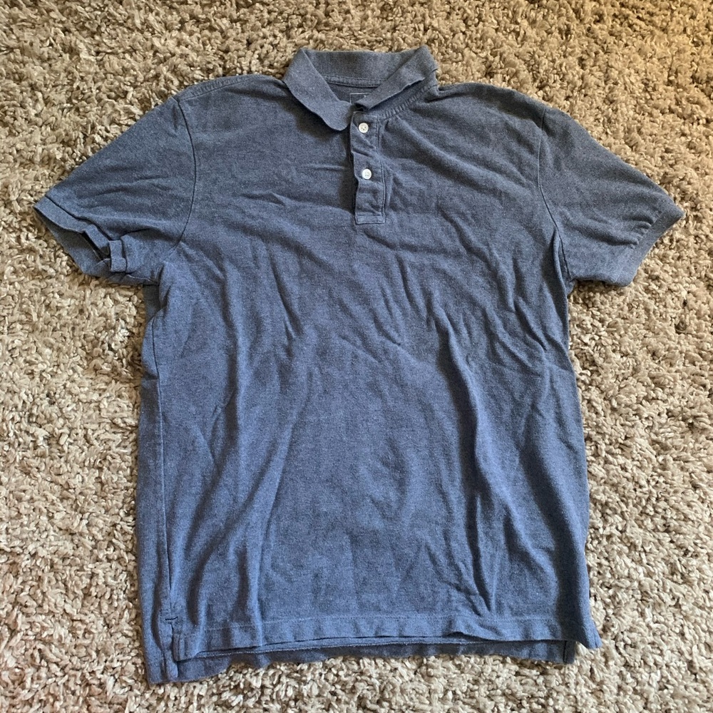 Basic Gray Polo - Picture 1 of 3